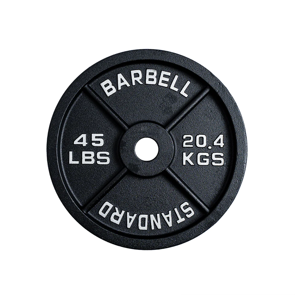 285lbs Iron Weight Set Combo With Olympic Barbell