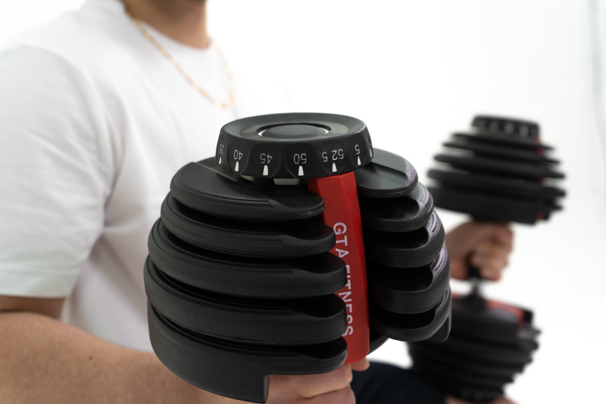 Bestequip 52.5 discount lbs adjustable dumbbell